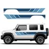 Боковые Стикеры на Дверь Автомобиля Комплект Полос на Кузов Для SUZUKI JIMNY XL WAGON JC74 4Двери 2025-24 Водонепроницаемая Виниловая Пленка Автоаксессуары