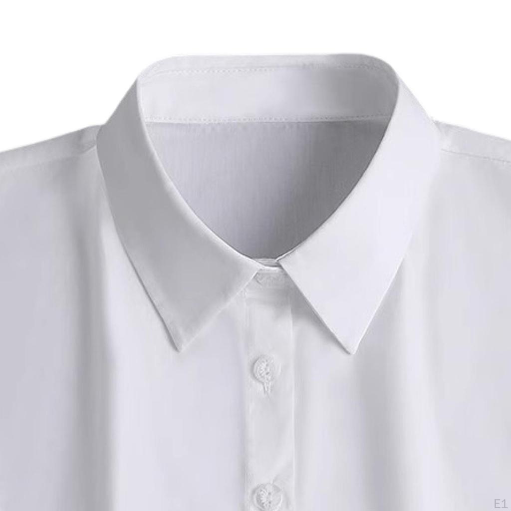 Белый женский накладной воротник мода шаль лацкан для одежды формальная униформа