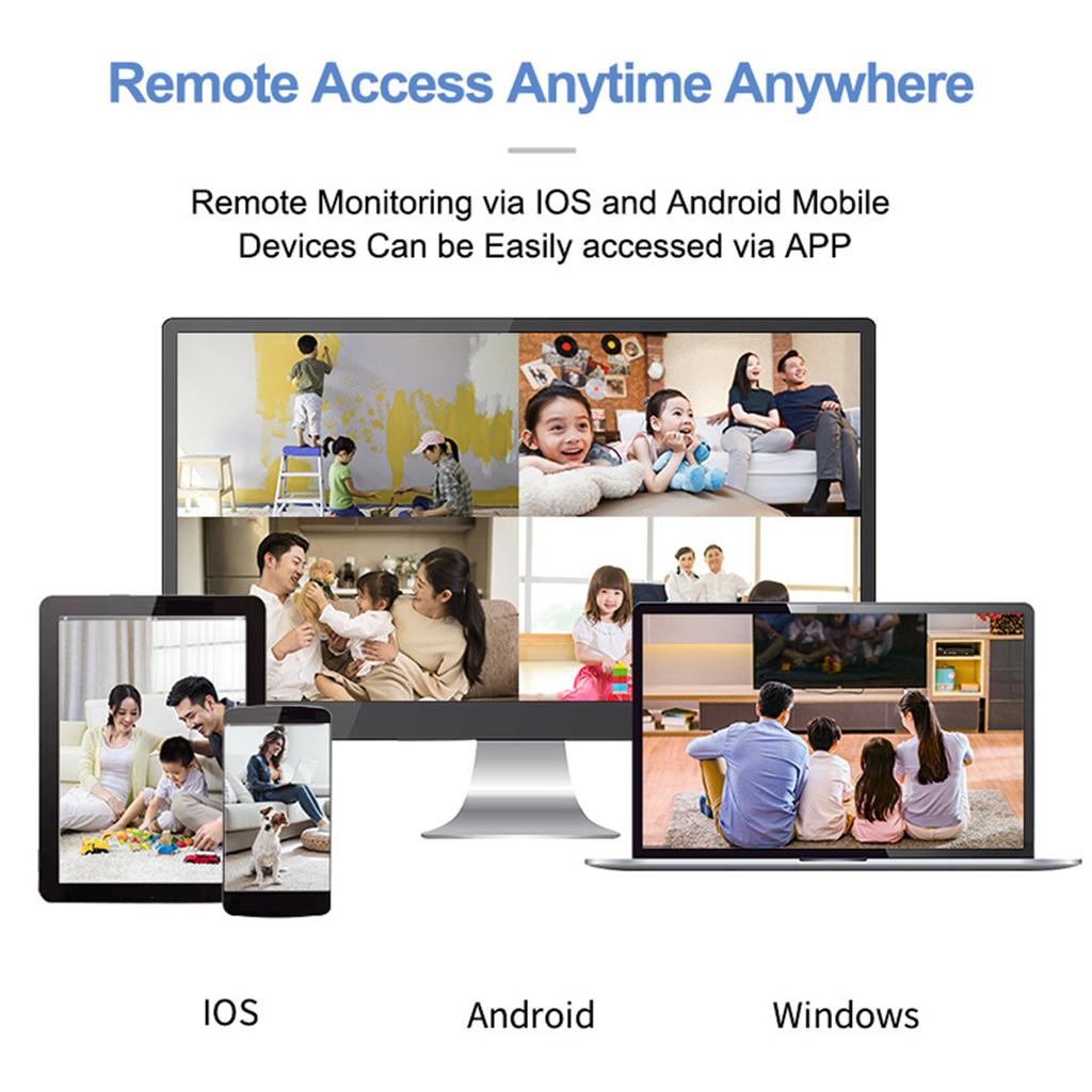 Smart Pets Camera with 2-Way Intercom Indoor Camera for Home Safety with Motion Detection USB 1080P