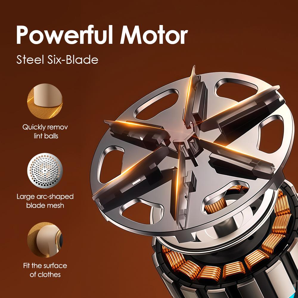 Household Clothes Shaver Lint Remover for Clothing Fuzz Electric Fluff Portable Brush Blade Rechargeable Fur Ball Trimmer