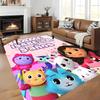 Custom personalization Gabby's Dollhouse Area Rug - Perfect For Kitchen, Bathroom,Laundry Room Decor Large Size Available,Gift All Seasons