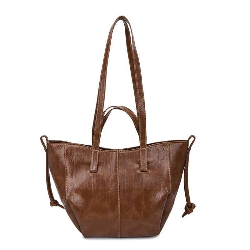 Нишевый дизайн ретро сумка подмышку новая осенняя для поездок на работу универсальная большая вместимость сумка на плечо