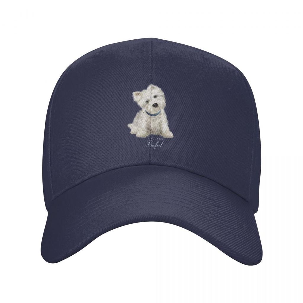 Бейсбольная кепка Sweet West Highland White Terrier для собак, женская дышащая кепка унисекс Westie Puppy Dad Hat, уличная кепка Snapback, кепка