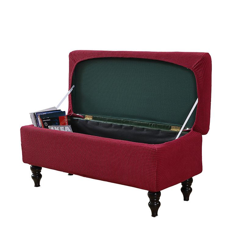 Эластичный шейкер, бархатный чехол на табурет для хранения, чехол для подставки для ног, чехол для дивана, чехол для подставки для ног с прорезями для стула