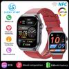 LUCKY START AMOLED Smart Watch ET585 Men ECG Blood Compositoin Health Monitoring Bluetooth Call Women Sports Fitness Tracker Smartwatch