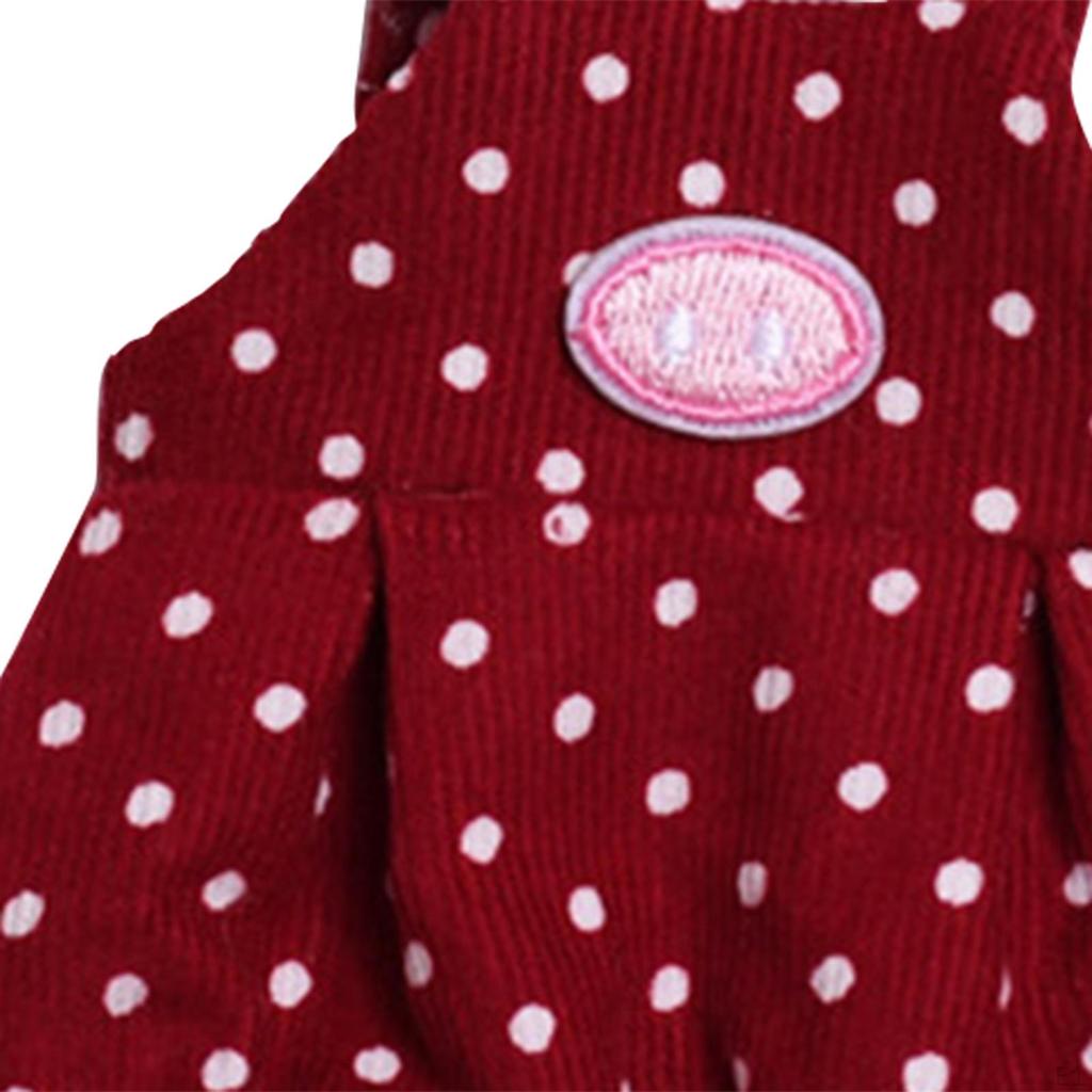 6 Inch Mini Doll Clothes Pants Outfits Comfortable Adorable Dress T-shirts