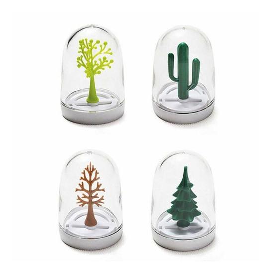 4Pcs/Set Plants Kitchen Spice Animals Seasoning Box Can Storage Bottle Salt Jar