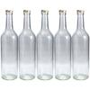 Wine 720 PPL Transparent Wine Bottle 720ml of -Set 5- (Aluminum CAP)