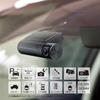 SEIWA PIXYDA PDR800FR Dual Camera Dashcam 2MP Front Full Noise Night Vision Sony Image LED Signal Includes 16GB MicroSD Parking Driving Warning