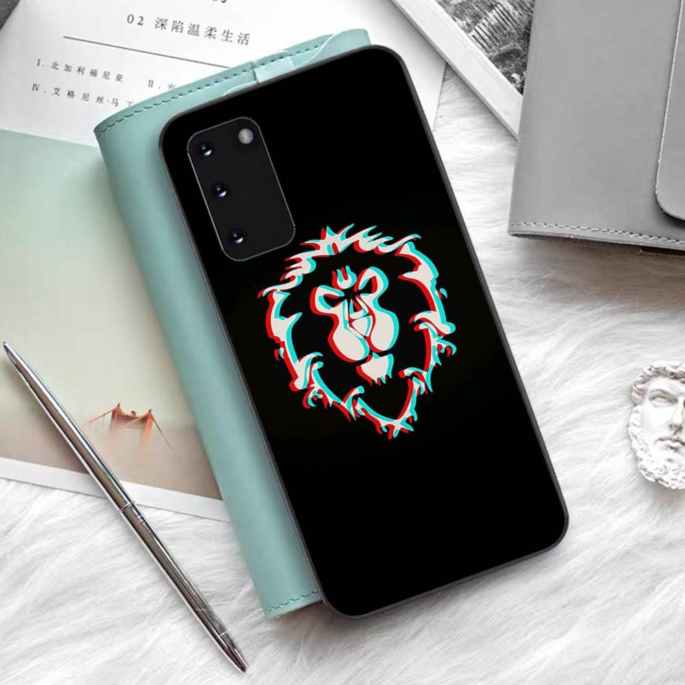 Чехол для телефона World Of Warcraft для Samsung S 24 Fe 25 Ultra Plus 20 Lite 21 30 22 23 24 22 Ultra 5G Fundas