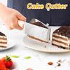 1.0mm Stainless Steel Cake Slicer Cake Cutter Triangle Slicing Server Cake Lifter Layer Separator Transfer Tool ForEven Portions