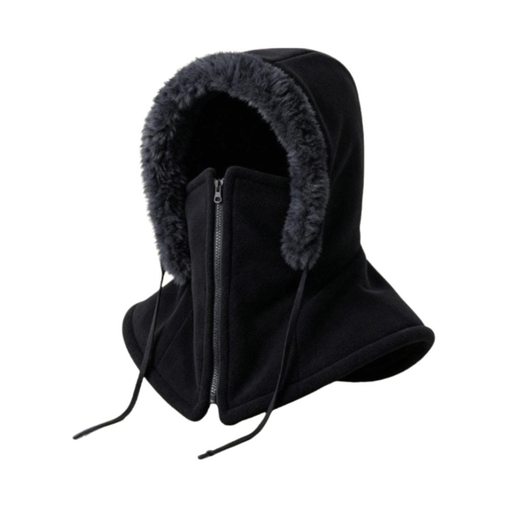 with Drawstring Winter Thermal Mask Windproof Winter Balaclava Hat Snow Sports