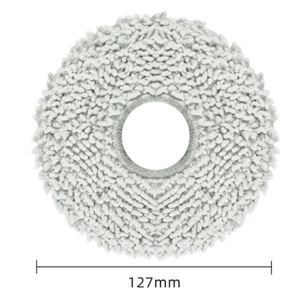Washable Reusable Microfiber Mop Cloth Replacement Kit For Roborock For Qrevo QV35A/QV35S/S5V And For Saros 10R Robot Vacuum