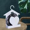 Birdcage Design Iron Coil Stand for Indoor and Outdoor