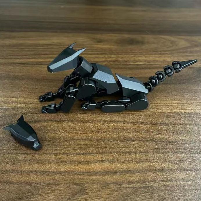 Многосуставной подвижный робот 3D-печатный паук Игрушки с присоской Модель Игровые игрушки Подарок Рождественский Инструмент для снятия стресса типа