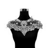 Hollow Fake Collar Embroidered Flowers Fake Collar Cotton White Shawl Doll False Collar Decorative Shirt Collar Detachable Shawl