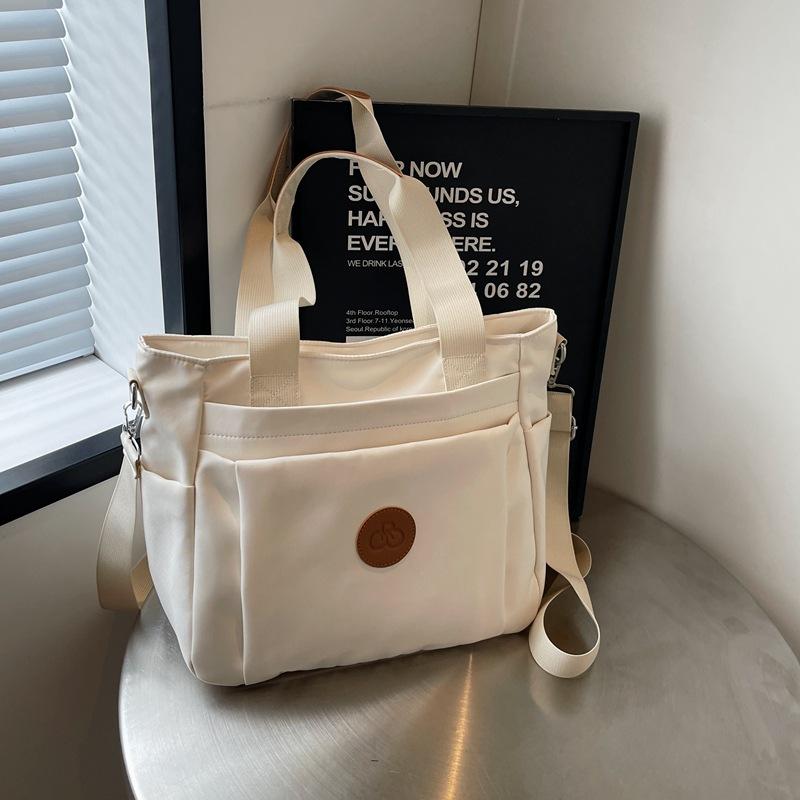 Большая вместительная сумка 2024 года, новая сумка через плечо, женская сумка для поездок на работу, женская сумка в иностранном стиле, повседневная сумка-тоут