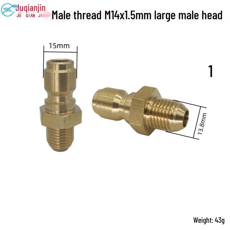 Быстроразъемное соединение 3/8" M22 для мойки высокого давления для коммерческого и бытового использования
