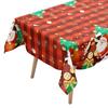 Disposable Disposable Tablecloths Bronzing Table Cover Noel Christmas Tablecloth  Home Decoration