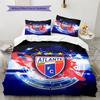 Club Atlético Atlante  Pattern Bedding Quilt Set  Home Decoration  Gift (1 * duvet cover + 2 * pillowcase  without core)