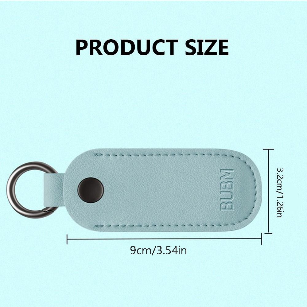 Business Car Key Holder Bag Charms Pendrive Protective Cover Key Ring U Disk Pouch Storage Bag