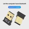 USB-адаптер Bluetooth 5.3: Беспроводной передатчик без драйверов для компьютера и динамика