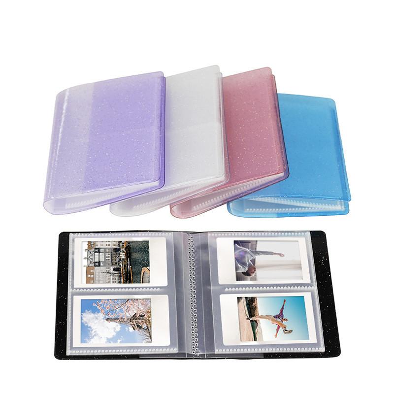 64 Pockets Book Album for Fujifilm Instax instant Mini 11 9 8 7s 70 25 50s 90 Mini Films 3/4 inch Photo paper Film Card Holder