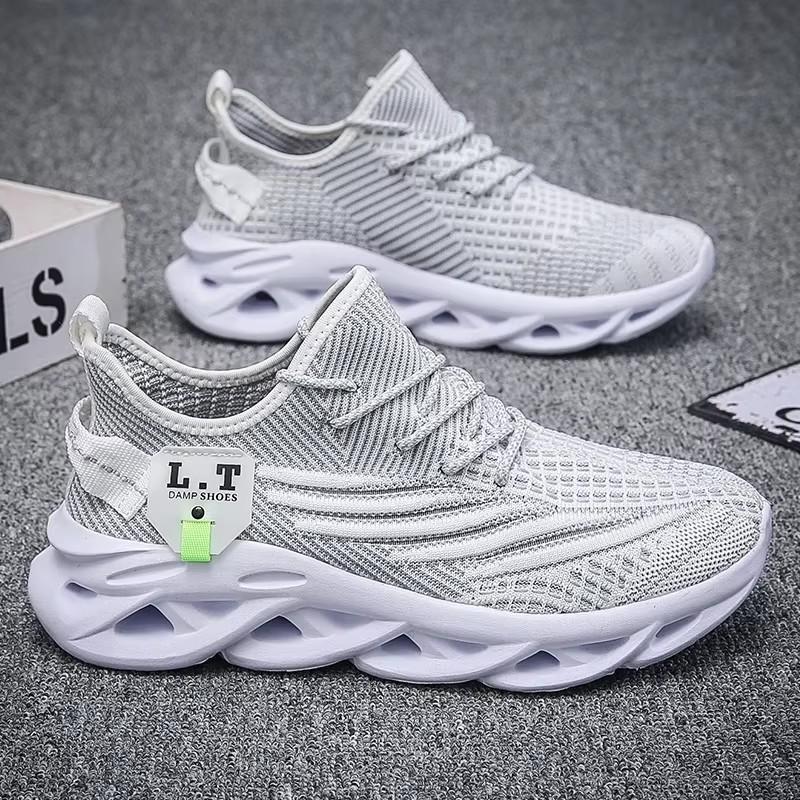 Men'S Running Shoes Fashionable Avant-Garde Mesh Anti Slip Casual Sneakers New Ultra Light Fast Drying Basketball Training Shoes