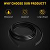 10FT Car Accessories Windshield Panel Rubber Seal Strip Sealed Moulding Trim EXV