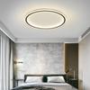Modern Minimalism Black Gold LED Round Square Ceiling Living Dining Room Bedroom Lights Nordic Ultra-thin Surface Ceiling Lamps