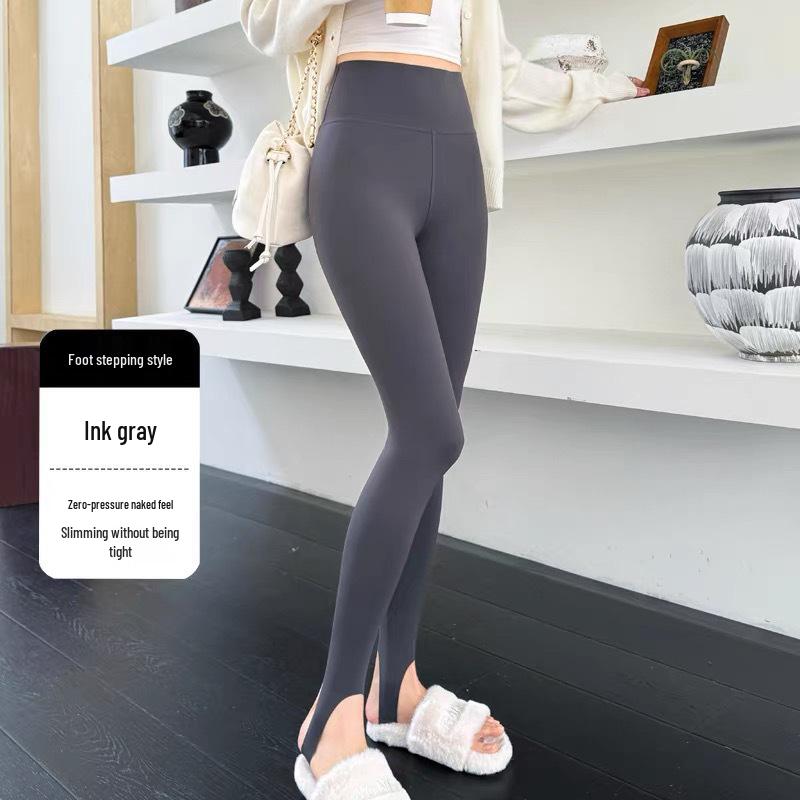 Женские леггинсы для йоги с высокой талией - Акула с педалями для ног, Стройнящие эластичные базовые брюки на весну/лето 2026