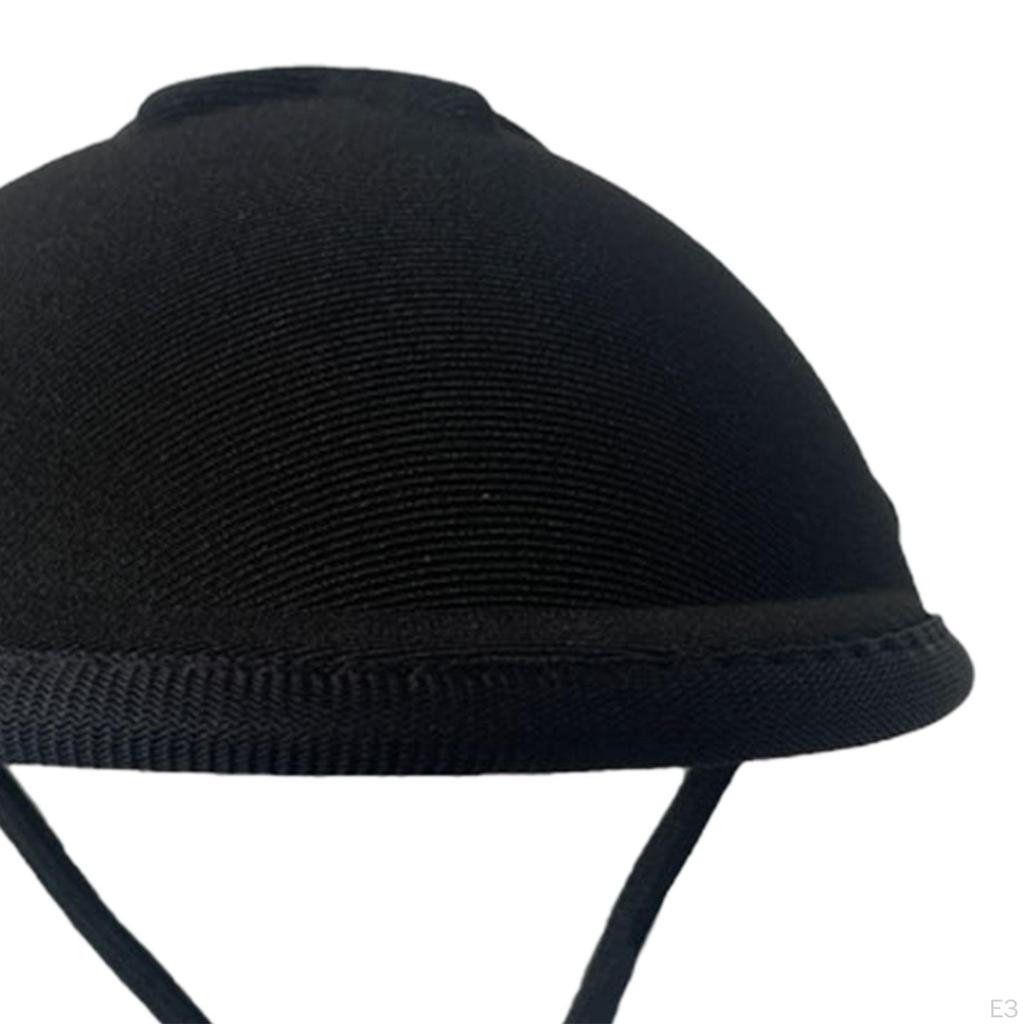 Шлем для собак, кепка для домашних животных на открытом воздухе, регулируемый ремень, портативная шапка для верховой езды, щенка