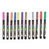 12-цветный акриловый маркер DIY альбом граффити маркер для черной бумаги маркер на водной основе