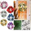 Christmas Front Door Garland Outdoor Decoration Holiday Welcome Garland Decoration Christmas Wreath