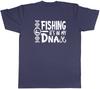 Fishing Its in my DNA Unisexs Unisex TShirt Tee
