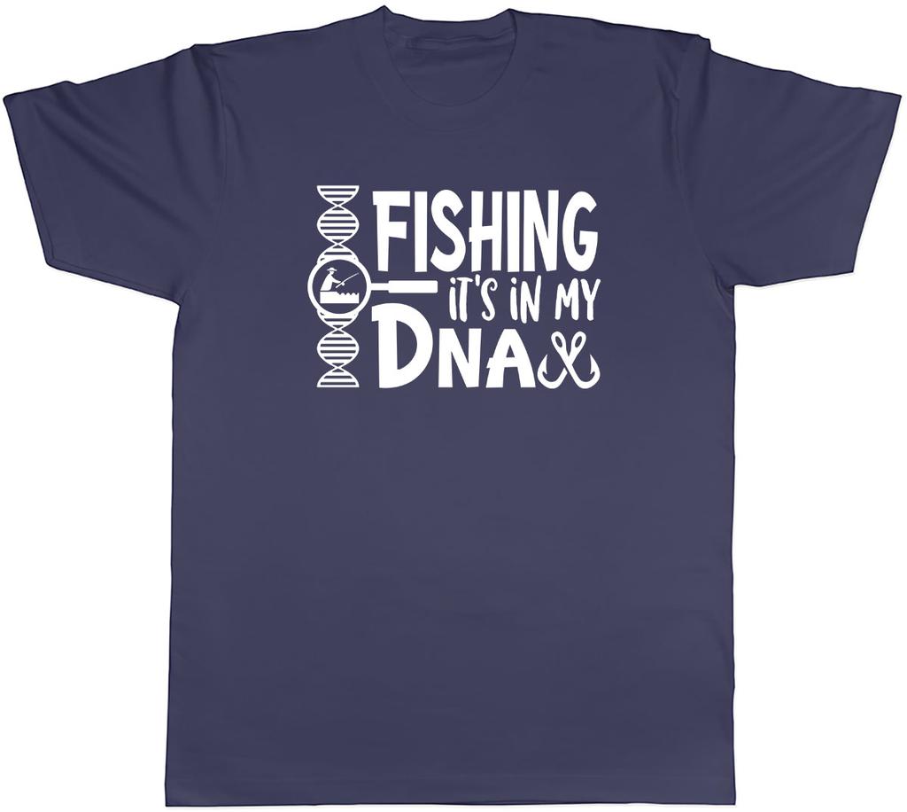 Fishing Its in my DNA Unisexs Unisex TShirt Tee