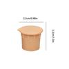 Pool Fence Cover 4-Piece Silicone Weather-Resistant Deck Fence Protection Hole Cover For Outdoor Deck Enclosure Barrier