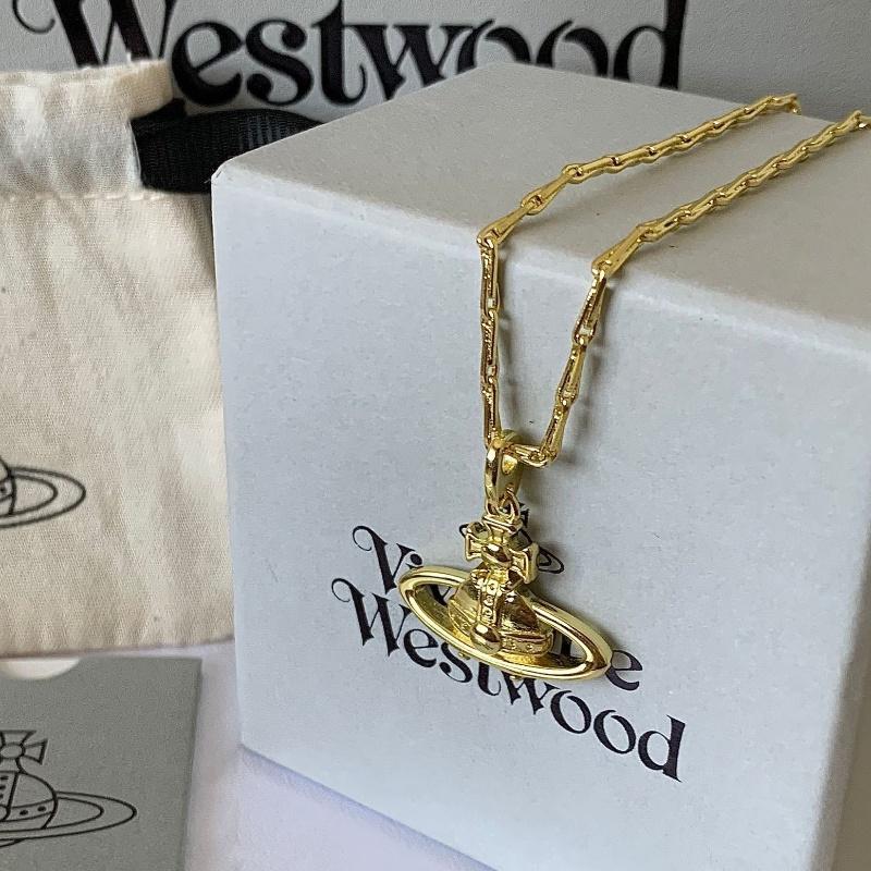 Vivienne Westwood Коллекция Suzie Рельефное Серебряное Ожерелье и Браслет U-образной и Геометрической Формы Медный Материал Гальванизированная Цепочка для Ключицы