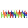 18pcs/ Set Mini Stacking Plastic Chair Toy Learning Intelligent Toys for Kid