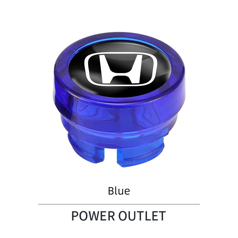 Car Cigarette Lighter Cover Power Outlet Dust Cap Accessories For Honda Civic Fit Jazz Accord Pilot CRV Odyssey Passport City akn256