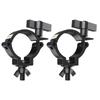 2pcs Light Weight Stage Lighting Fixture Clamps Heavy Typt Construction for 32mm To 35mm Tube Mounting