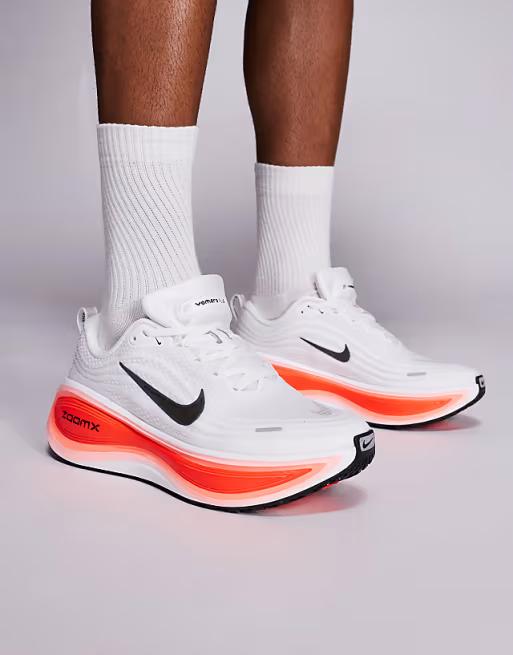 Nike Кроссовки Vomero Plus Белый Черный Ярко-малиновый HV8150-100
