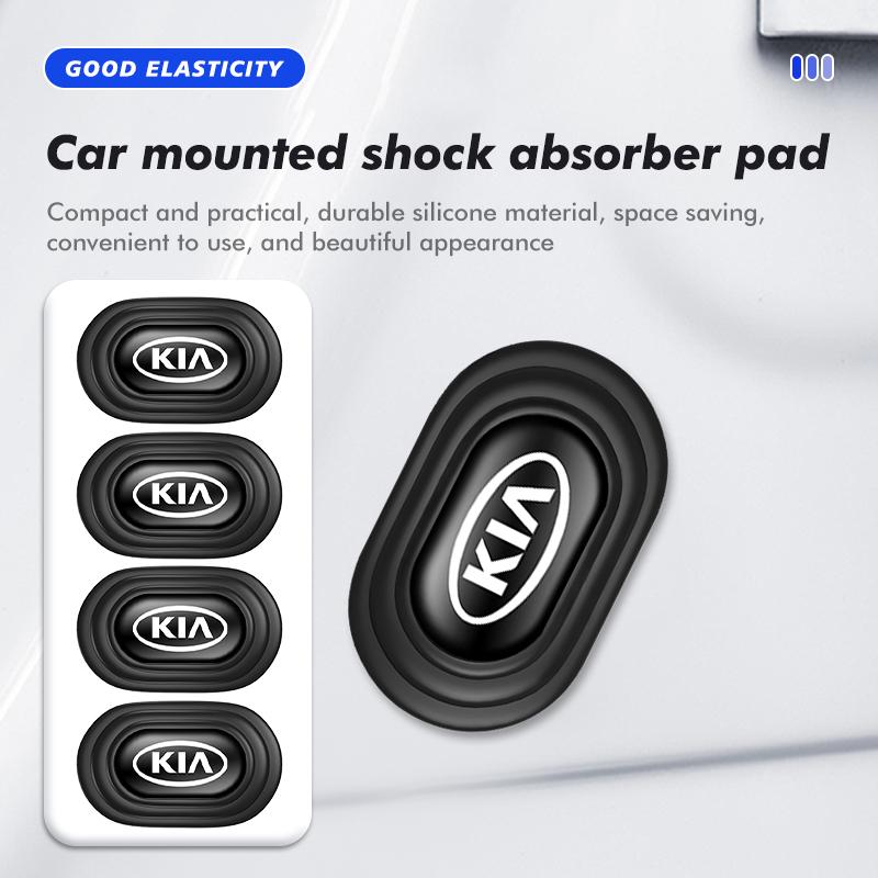 8pcs Car Door Anti-Collision Shock Absorber Sticker Accessories Sticker For KIA Sorento Stinger Spectra Niro Cadenza Sephia hxqgn22