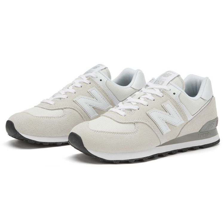 New Balance 574 Core Pack — кроссовки унисекс Nimbus Cloud бело-серые ML574EVW