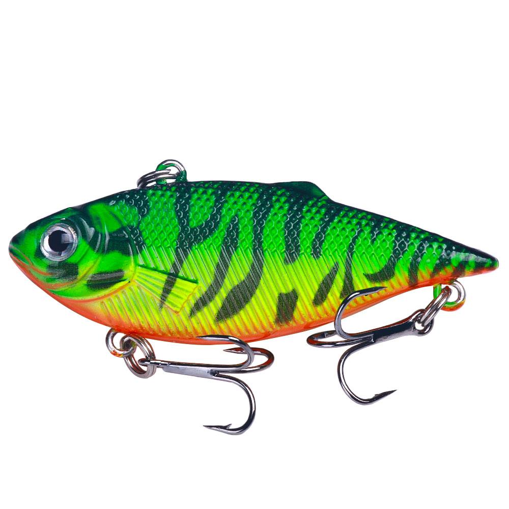 1pcs  Lipless Crankbait Rattling VIB Artificial Fishing Lure  Long Casting Sinking Wobbler Plastic Hard Bait