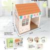 Support Washing Children Waterproof Window Shutter Game Tent Toy Kindergarten Baby Small House Toy