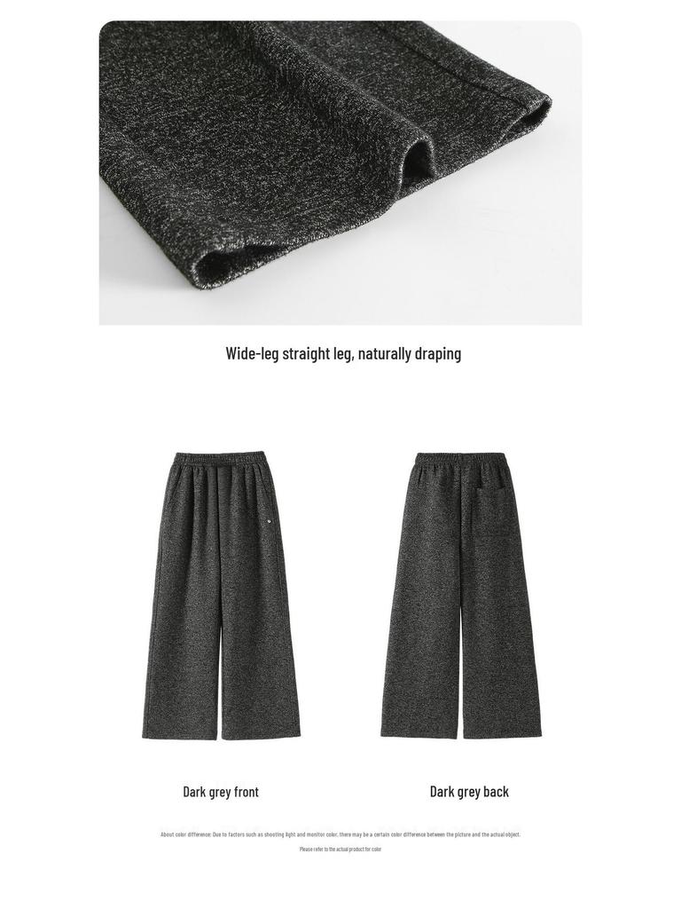 Вязаные брюки-кюлоты для девочек Tao Town - Стильная повседневная одежда для детей на весну и осень