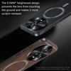 For Honor Magic 5 and Magic 5 Pro Case Magnetic Elegant Leather Wear-Resistant Lens Fully Covered Non-Slip Grip Edge Cover Shell