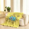 Bugcat Capoo Cartoon Character Throw 240g flannel blanket, suitable for sofas, beds, offices,  exquisite gift blankets