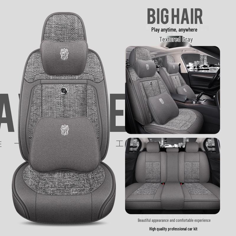 Acura TLX-L2 Series Wagon 218i Purple Wind Chime Linen Car Seat Cover